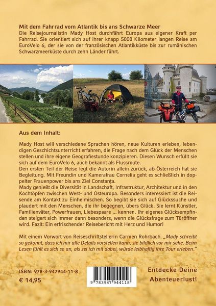 Produktbild: Mit dem Fahrrad vom Atlantik bis ans Schwarze Meer