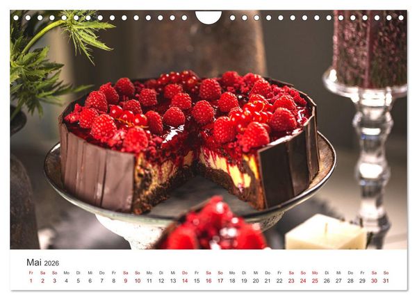 Produktbild: K&ouml;stliche Kuchen (Wandkalender 2026 DIN A4 quer), CALVENDO Monatskalender