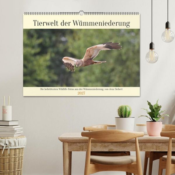 Produktbild: Tierwelt der W&uuml;mmeniederung (Wandkalender 2027 DIN A2 quer), CALVENDO Monatskalender