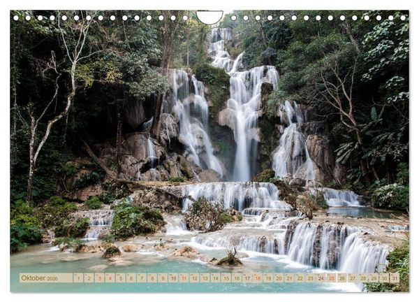 Produktbild: Laos - eine Bildreise (Wandkalender 2026 DIN A4 quer), CALVENDO Monatskalender