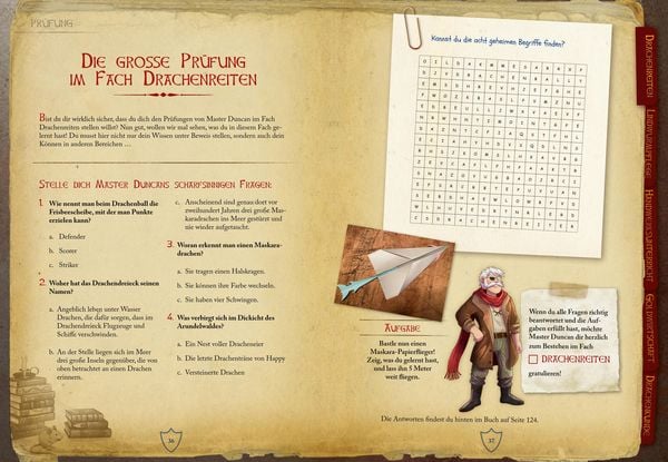 Produktbild: Die geheime Drachenschule - Das Handbuch f&uuml;r Drachenreiter