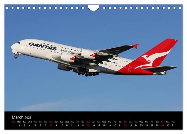 Produktbild: Big Jets (Wall Calendar 2026 DIN A4 landscape), CALVENDO 12 Month Wall Calendar