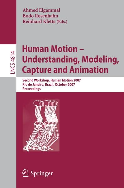 Produktbild: Human Motion - Understanding, Modeling, Capture and Animation