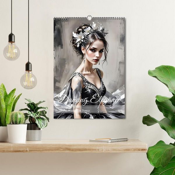 Produktbild: Dancing Elegance (Wall Calendar 2026 DIN A3 portrait), CALVENDO 12 Month Wall Calendar