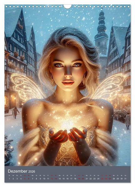 Produktbild: Mystische Welten, Fantasy Naturzauber (Wandkalender 2026 DIN A3 hoch), CALVENDO Monatskalender