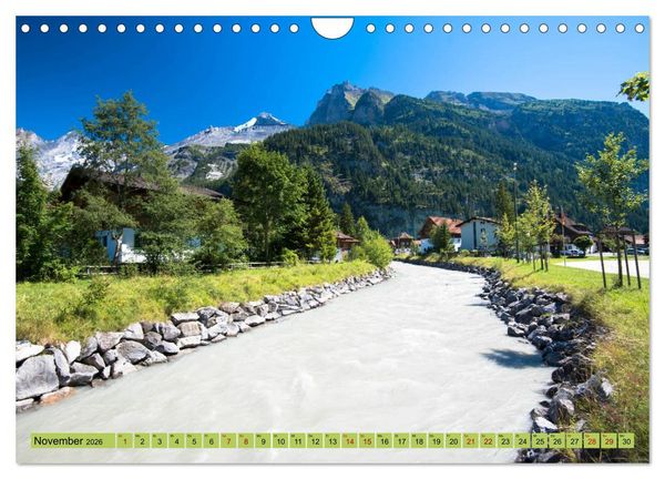 Produktbild: Alpentraum Kandersteg (Wandkalender 2026 DIN A4 quer), CALVENDO Monatskalender