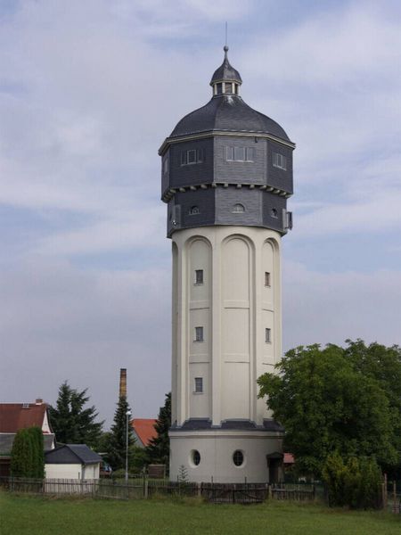 Produktbild: CALVENDO Puzzle Wasserturm in Siebenlehn | 1000 Teile Lege-Gr&ouml;&szlig;e 64x48cm Foto-Puzzle f&uuml;r gl&uuml;ckliche Stunden