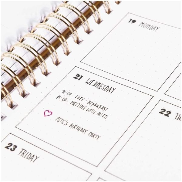 Produktbild: Schablone, Bullet Diary, Quadrat