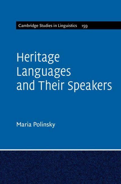 Produktbild: Heritage Languages and Their Speakers