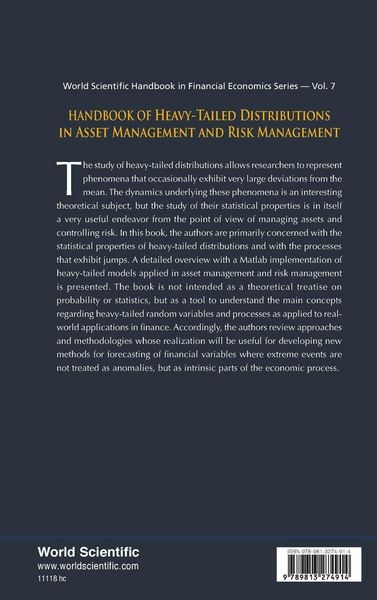 Produktbild: Hdbk Of Heavy-Tailed Distributions in Asset Mgmt & Risk Mgmt