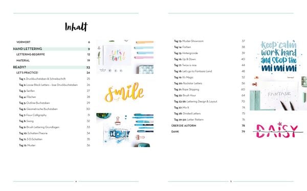 Produktbild: Handlettering &ndash; Super easy! Dein 30-Tage-Workshop