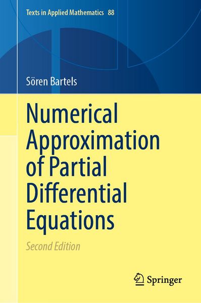 Produktbild: Numerical Approximation of Partial Differential Equations