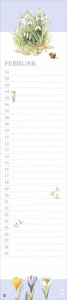 Produktbild: Marjolein Bastin: Geburtstagskalender Langplaner