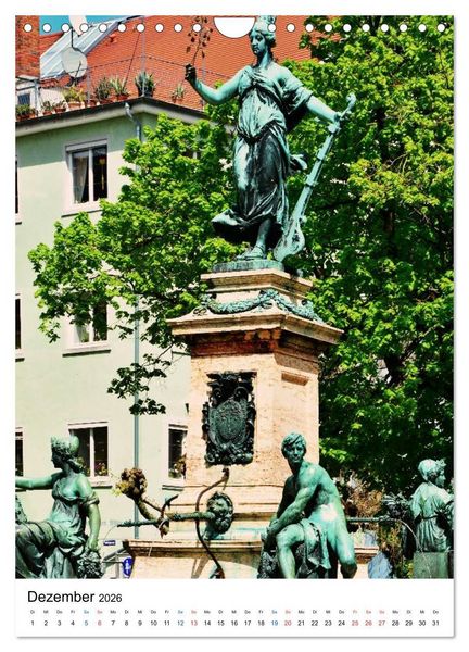 Produktbild: Lindau - Inselstadt am Bodensee (Wandkalender 2026 DIN A4 hoch), CALVENDO Monatskalender