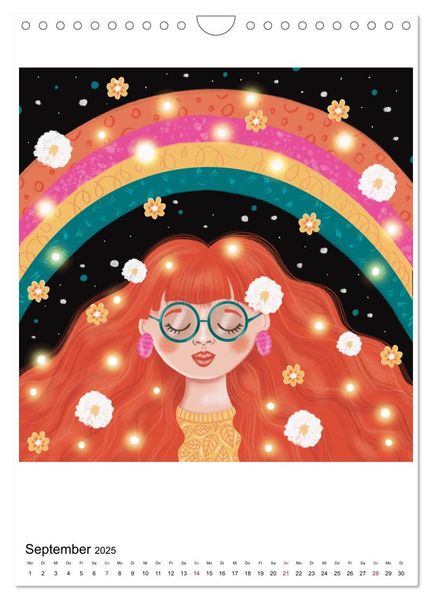 POWER OF FEMINITY - Kraft der Weiblichkeit (Wandkalender 2025 DIN A4 hoch), CALVENDO Monatskalender