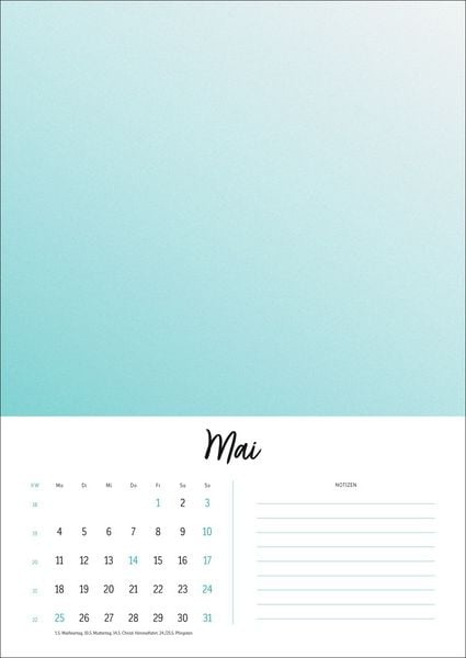 Produktbild: Kreativkalender Design A4 2026