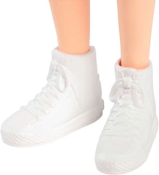 Produktbild: Barbie Fashionista Puppe im Jersey-Oberteil und Faltenrock