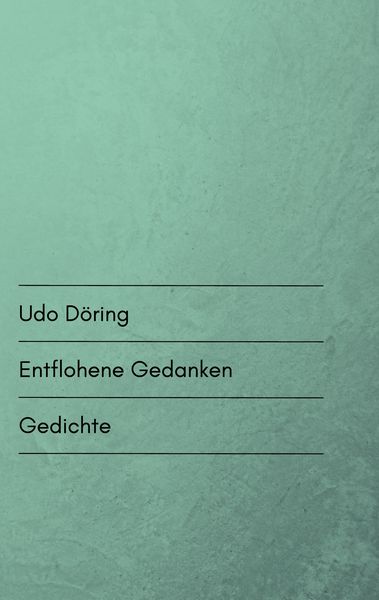 Produktbild: Entflohene Gedanken