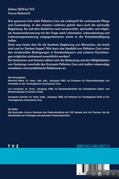 Produktbild: Seelsorge in Palliative Care
