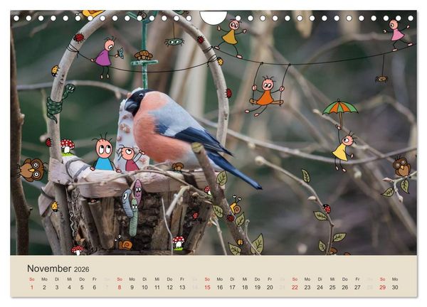 Produktbild: Das Leben der kleinen Pankies (Wandkalender 2026 DIN A4 quer), CALVENDO Monatskalender