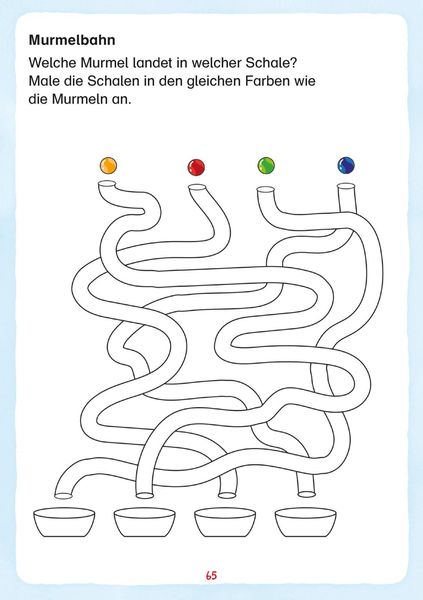 Produktbild: Schlau für die Schule: Mein bunter Motorik-Block