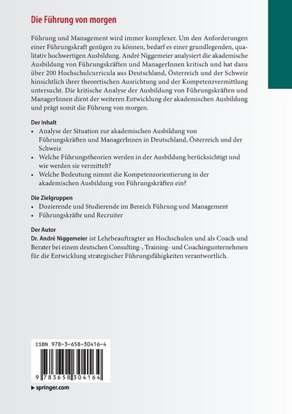 Produktbild: Die F&uuml;hrung von morgen