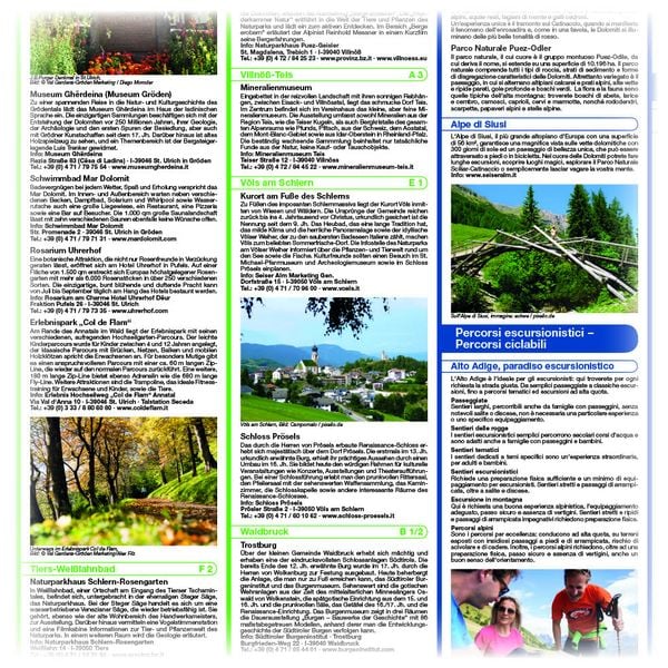 Produktbild: Publicpress Rad- und Wanderkarte Gr&ouml;dnertal, Seiser Alm / Val Gardena, Alpe di Siusi 1:35.000