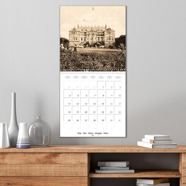 Produktbild: Souvenirs de Dresde : Cartes postales historiques de la ville (Calendrier mural carr&eacute; 2026 30x30 cm) Calendrier double avec une page pour vos prises de notes