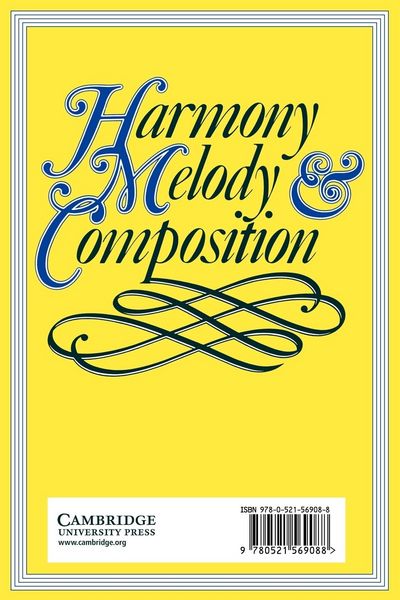 Produktbild: Harmony, Melody and Composition