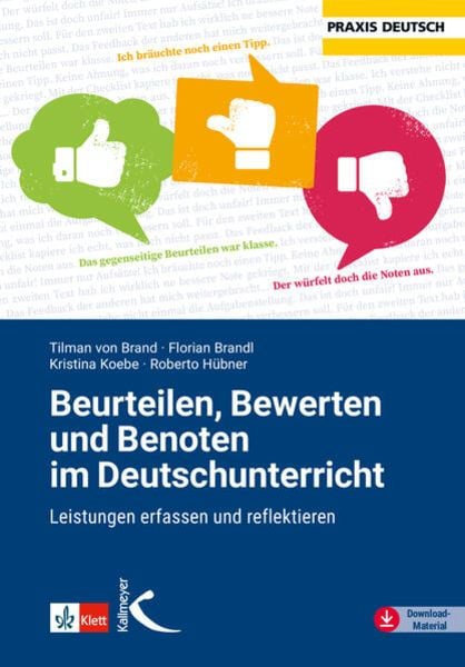 Beurteilen, Bewerten und Benoten im Deutschunterricht, Taschenbuch von Tilman Brand,Florian Brandl,Roberto Hübner,Kristina Koebe, Kallmeyer,