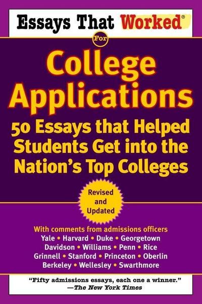Produktbild: Essays that Worked for College Applications