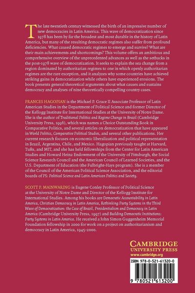 Produktbild: The Third Wave of Democratization in Latin America