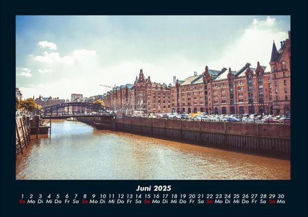 Produktbild: Hamburg 2025 Fotokalender DIN A4