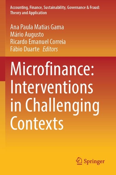 Produktbild: Microfinance: Interventions in Challenging Contexts