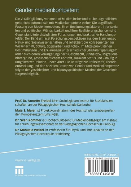Produktbild: Gender medienkompetent
