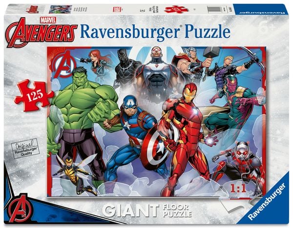 Produktbild: Kinderpuzzle 125 Teile - Marvel Avengers - Starke Avengers