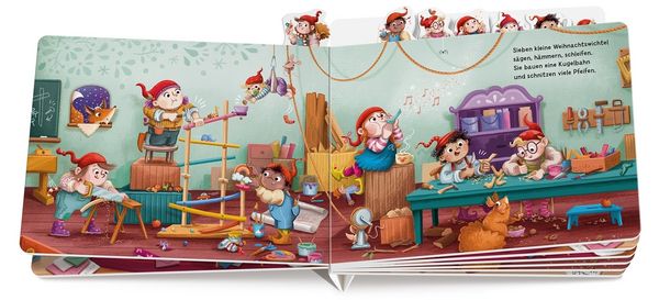 Produktbild: Sieben kleine Weihnachtswichtel