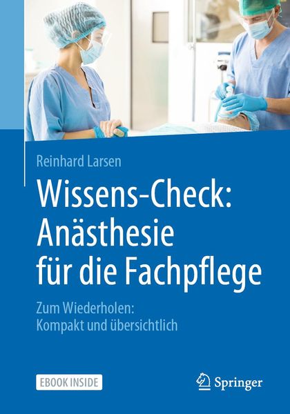 Produktbild: Wissens-Check: An&auml;sthesie f&uuml;r die Fachpflege