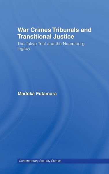 Produktbild: War Crimes Tribunals and Transitional Justice