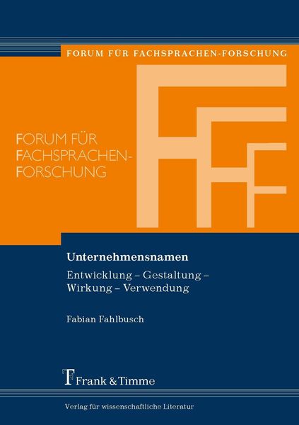 Produktbild: Unternehmensnamen