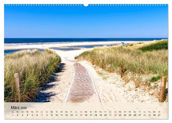 Produktbild: Nordsee - Traum (Wandkalender 2026 DIN A2 quer), CALVENDO Monatskalender