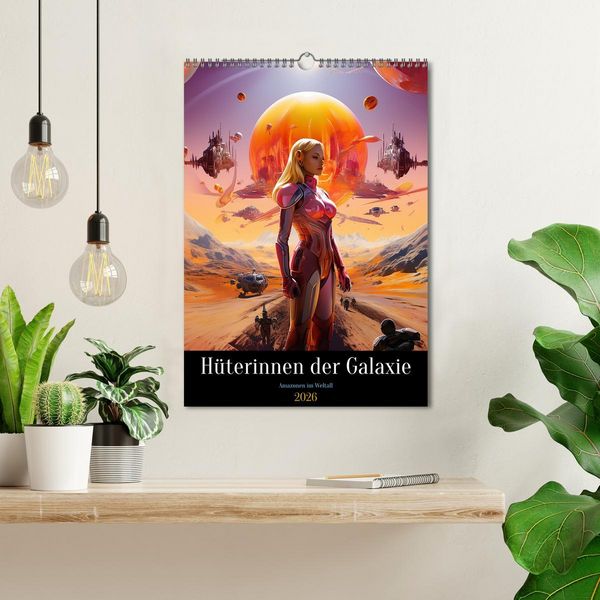 Produktbild: H&uuml;terinnen der Galaxie (Wandkalender 2026 DIN A3 hoch), CALVENDO Monatskalender
