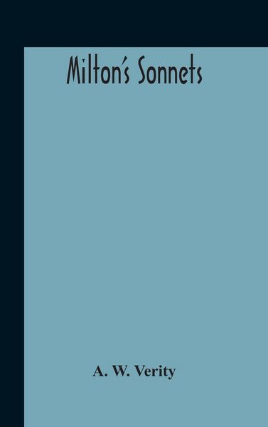 Produktbild: Milton'S Sonnets