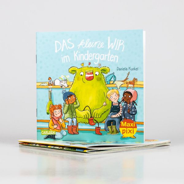 Produktbild: Maxi-Pixi-4er-Set 95: Neues aus dem Kindergarten (4x1 Exemplar)