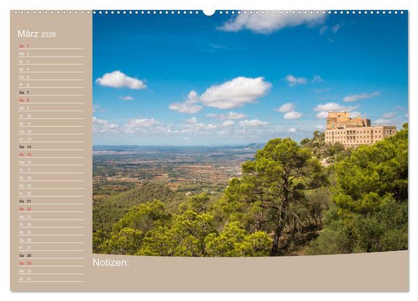 Produktbild: Im Osten von Mallorca (hochwertiger Premium Wandkalender 2026 DIN A2 quer), Kunstdruck in Hochglanz