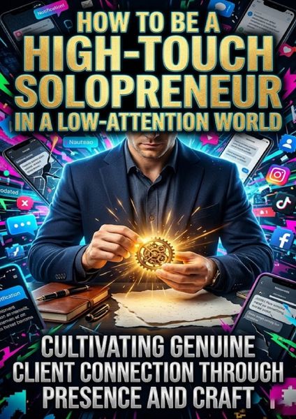 Produktbild: How to Be a High-Touch Solopreneur in a Low-Attention World