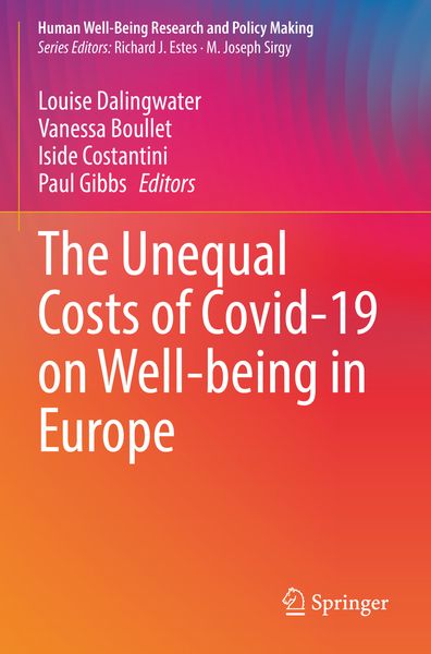 Produktbild: The Unequal Costs of Covid-19 on Well-being in Europe