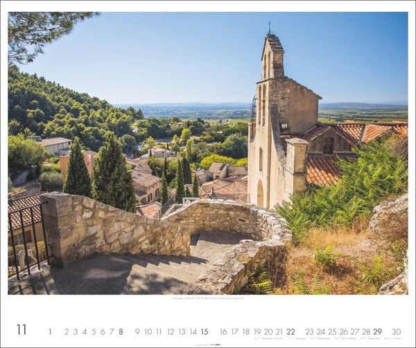 Produktbild: Provence Kalender 2026 - Blühende Lavendelfelder und malerische Dörfer