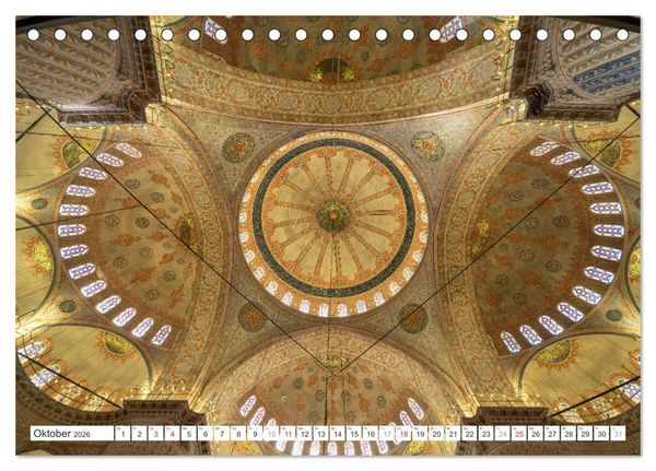 Produktbild: T&uuml;rkei - Istanbul (Tischkalender 2026 DIN A5 quer), CALVENDO Monatskalender
