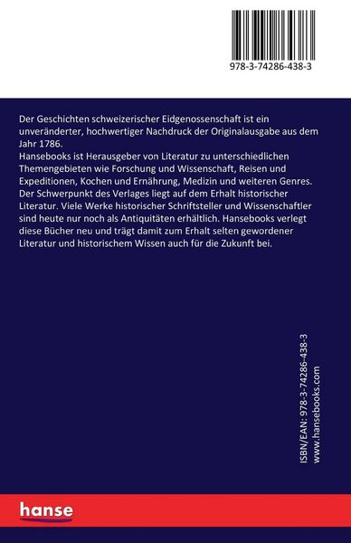 Produktbild: Der Geschichten schweizerischer Eidgenossenschaft